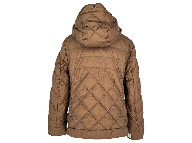 Veste en duvet réversible The Cube Max Mara en polyamide marron Rouge - vue 3