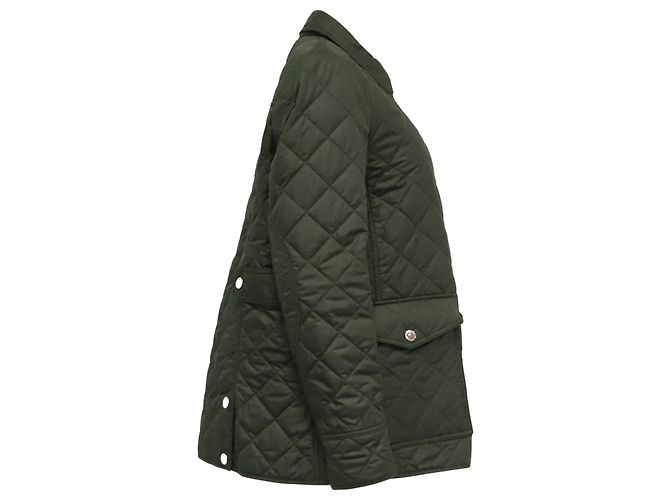 Casaco acolchoado Burberry em poliéster verde Verde oliva - vista 3