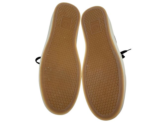 Zapatillas bajas Moncler en piel negra Negro - vista 11