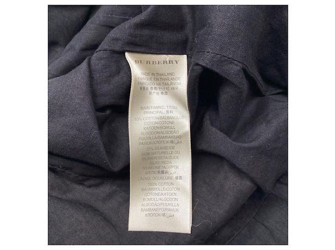 Abito camicia midi stampato Burberry Brit Irenie in cotone marrone - vista 5