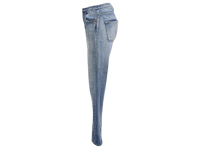Autre Marque  Saint Laurent Slim-Fit Jeans in Blue Cotton - view 2