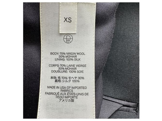 The Row Single-breasted Blazer in Black Wool - view 7