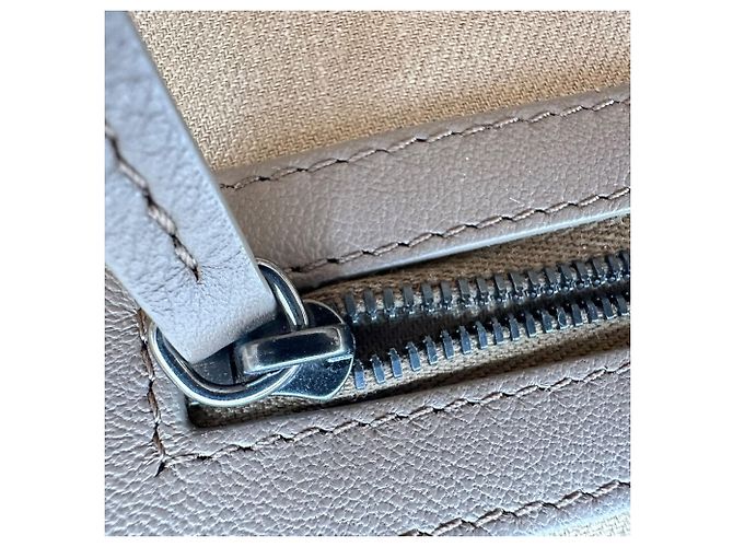 Brunello Cucinelli gewebte Tote Bag aus brauner Raffia - Ansicht 7