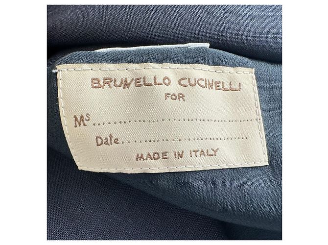 Brunello Cucinelli Single-breasted Blazer in Black Wool - view 4