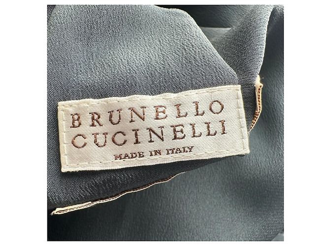 Brunello Cucinelli Single-breasted Blazer in Black Wool - view 5