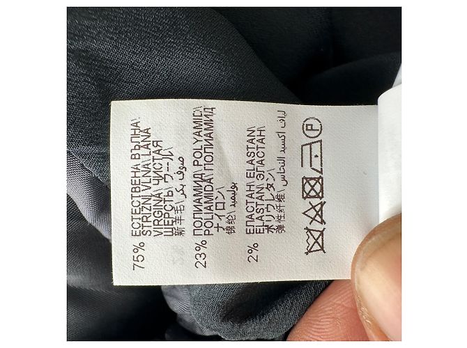 Brunello Cucinelli Single-breasted Blazer in Black Wool - view 9
