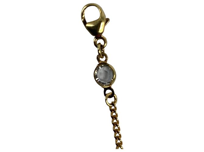 Bracciale Gucci Double G Key in metallo dorato D'oro - vista 2