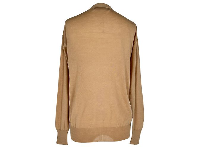 Stella Mc Cartney Cardigã abotoado Stella Mccartney em cashmere bege - vista 2