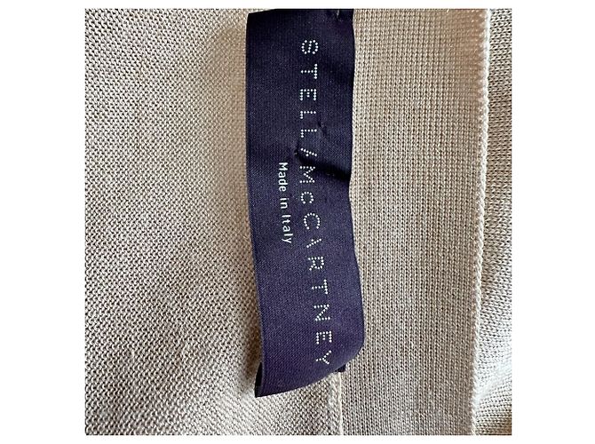 Stella Mc Cartney Cardigã abotoado Stella Mccartney em cashmere bege - vista 4