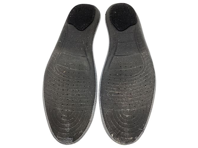Espadrilles tressées Brunello Cucinelli en daim gris - vue 8