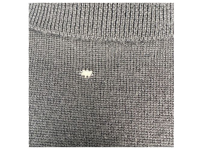 Jil Sander Rollkragen-Sweatshirt aus schwarzer Wolle - Ansicht 2