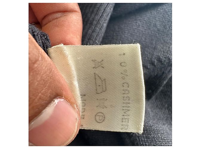 Jil Sander Rollkragen-Sweatshirt aus schwarzer Wolle - Ansicht 7