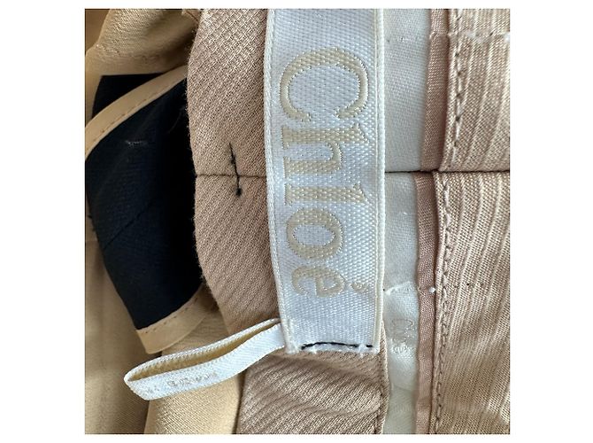 Chloé gerade geschnittene Hose aus schwarzem Acetat - Ansicht 3