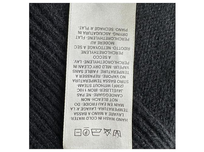 Sweater Cape Rick Owens em cashmere preto - vista 5