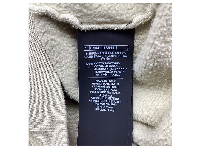 Sudadera de jersey teñida Tom Ford en algodón Ivory Blanco Crudo - vista 5