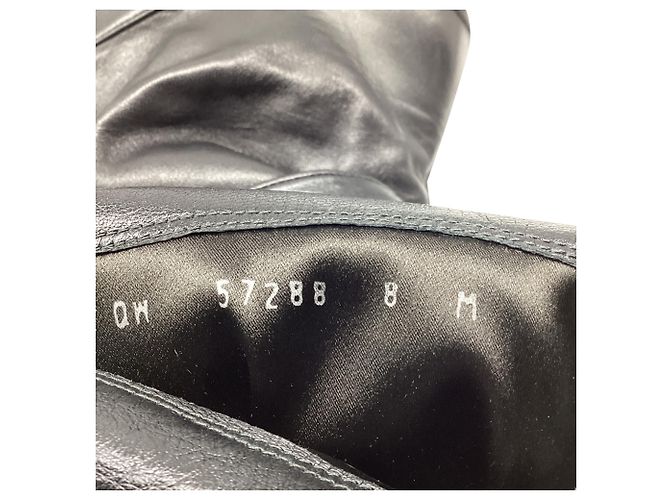 Botas por encima de la rodilla Stuart Weitzman en cuero negro - vista 7