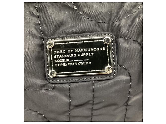 Marc Jacobs Quilted Hobo Bag in Black Nylon - view 16