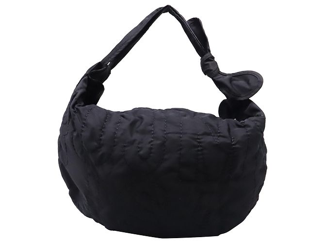 Marc Jacobs Quilted Hobo Bag in Black Nylon - view 4