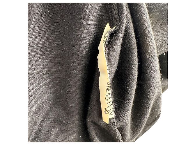 Jil Sander T-Shirt mit 3/4-Ärmeln aus schwarzer Baumwolle - Ansicht 5