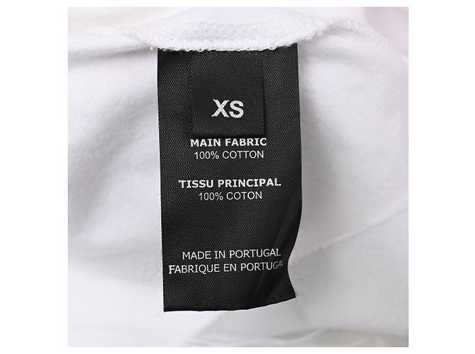 Vêtements Vetements Camiseta Estampada con Espalda Abierta en Algodón Blanco Crudo - vista 8