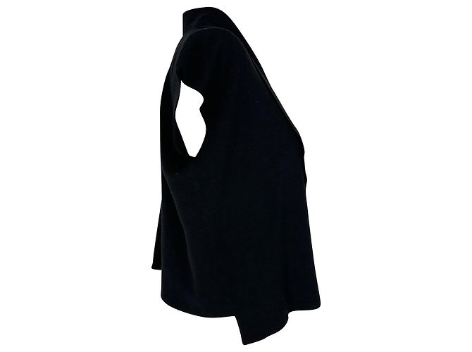 Jersey de manga corta Marni en lana negra Negro - vista 2
