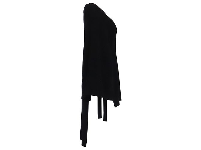 Jersey capa de punto oversize Marni en algodón negro - vista 3