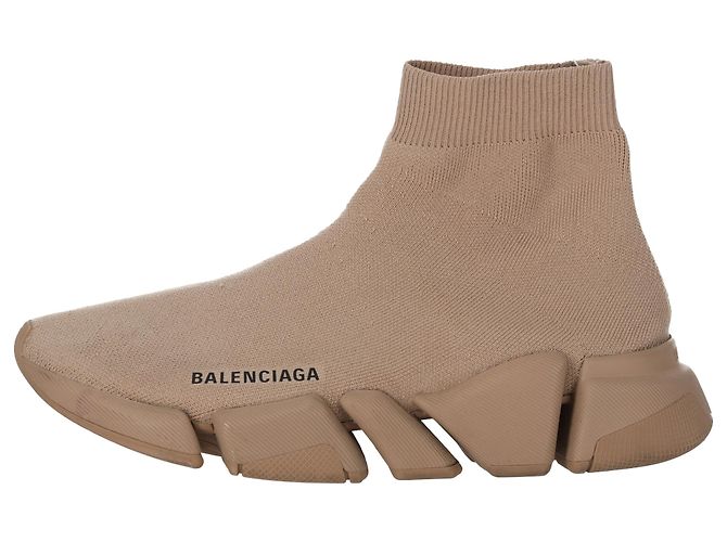 Everyday Baskets Balenciaga Speed 2.0 Trainer en polyester beige - vue 2