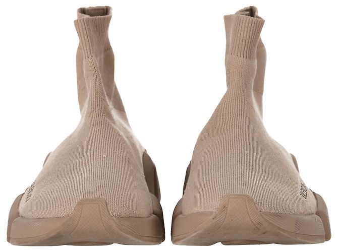 Everyday Baskets Balenciaga Speed 2.0 Trainer en polyester beige - vue 4