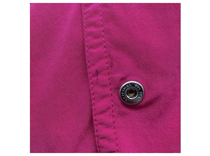 Bogner Logo-Embroidered Down Jacket in Pink Polyester - view 5
