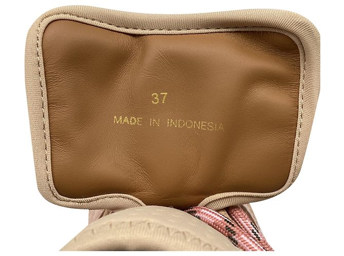 See by Chloé Sneaker alte See by Chloe Casey in tela multicolore e pelle - vista 11