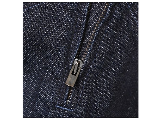 Stella Mc Cartney Minifalda acampanada de denim Stella Mccartney en algodón azul oscuro - vista 9