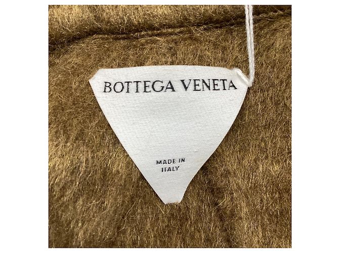 Abrigo Bottega Veneta en lana marrón Castaño Roja - vista 6
