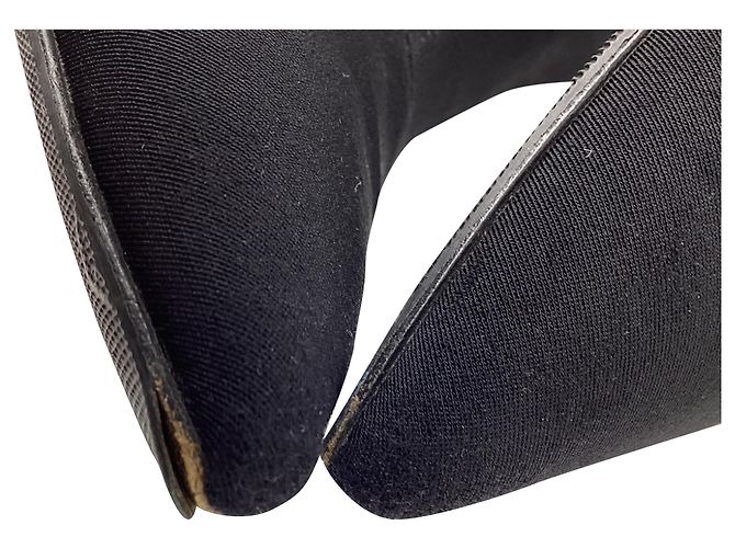 Botines Osaka Stretch Gianvito Rossi en viscosa negra Negro - vista 10