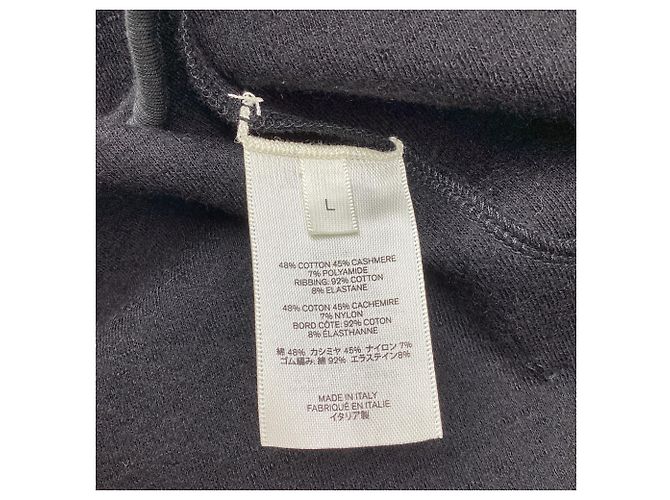 The Row Howard Zip-Up Jacke aus schwarzer Baumwolle - Ansicht 5