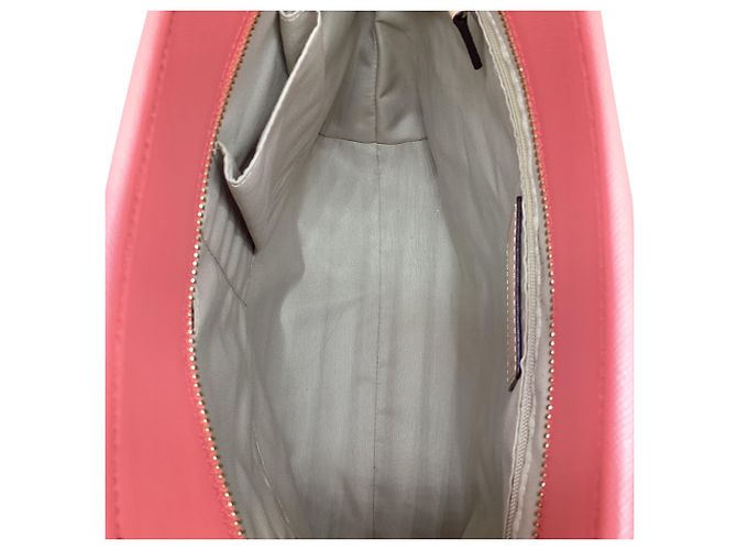 Saco Tote Coach Peyton Carry All em couro coral Laranja - vista 15