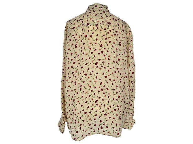 Camicia stampata Khaite Argo in cupro multicolore - vista 3