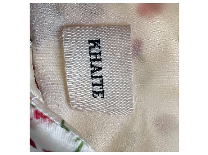 Camicia stampata Khaite Argo in cupro multicolore - vista 4