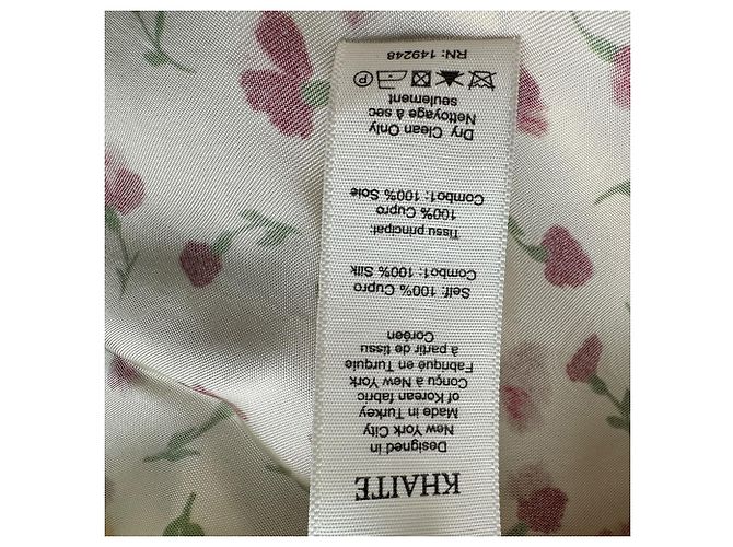 Camicia stampata Khaite Argo in cupro multicolore - vista 6