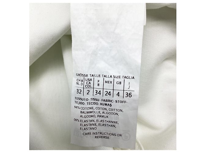 Max Mara weit geschnittene Hose mit hoher Taille und Gürtel aus weißer Baumwolle - Ansicht 5
