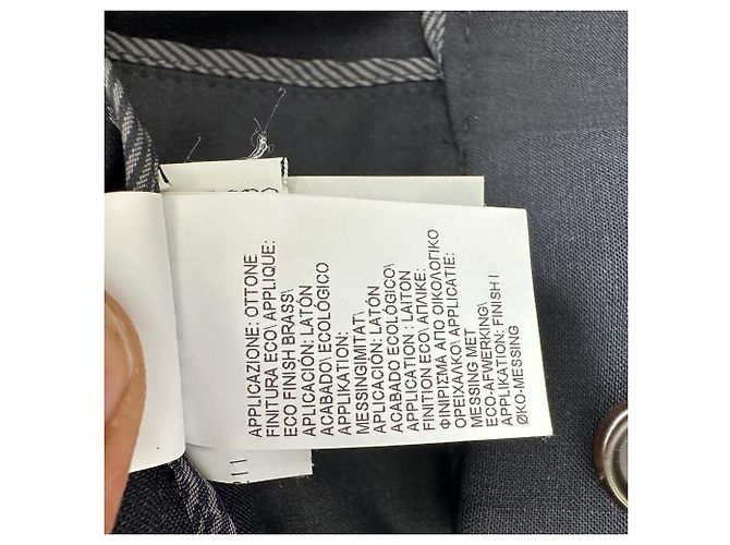 Brunello Cucinelli Hose aus schwarzer Wolle - Ansicht 13