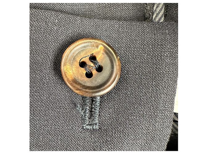 Brunello Cucinelli Hose aus schwarzer Wolle - Ansicht 7