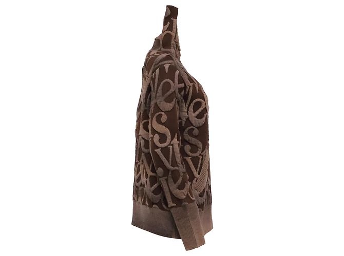 Veste Oversized Nicola Vivienne Westwood en laine marron Rouge - vue 3