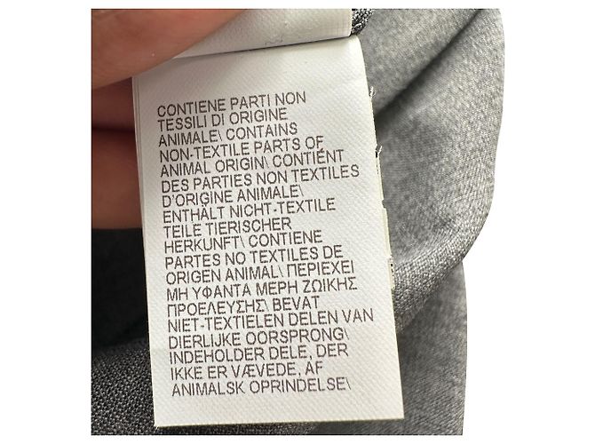 Blazer Brunello Cucinelli in cotone grigio - vista 7