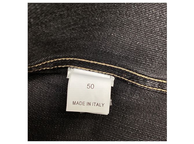 Chaqueta vaquera Brunello Cucinelli en algodón gris - vista 6