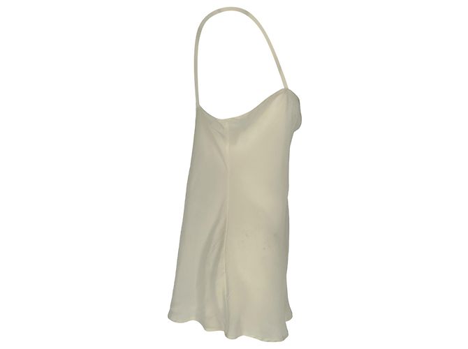 Top camisola Burberry em rayon branco Cru - vista 2