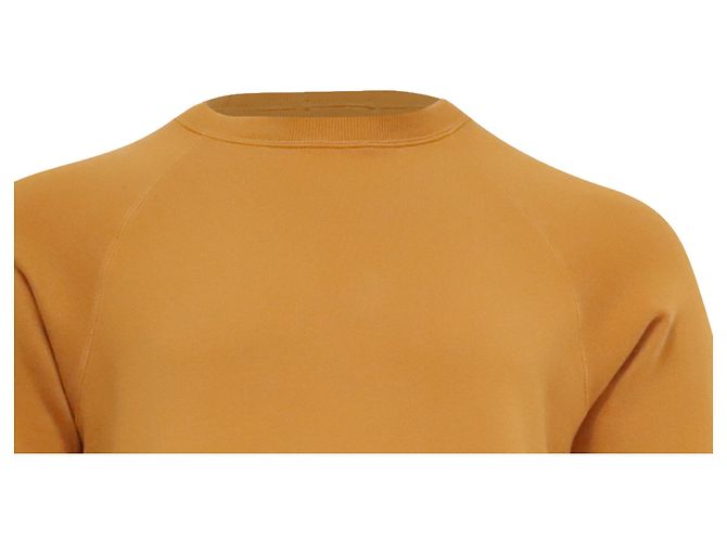 Sweatshirt tingida Tom Ford em algodão amarelo Camelo - vista 2