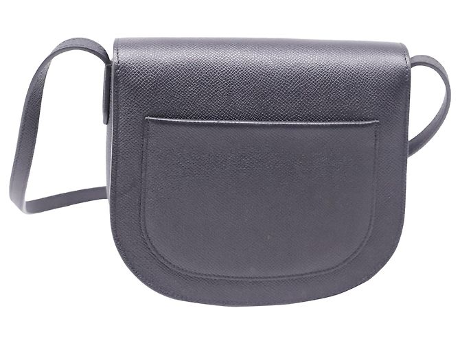 Céline Borsa a tracolla Celine Trotteur Small in pelle nera Stampa python - vista 4