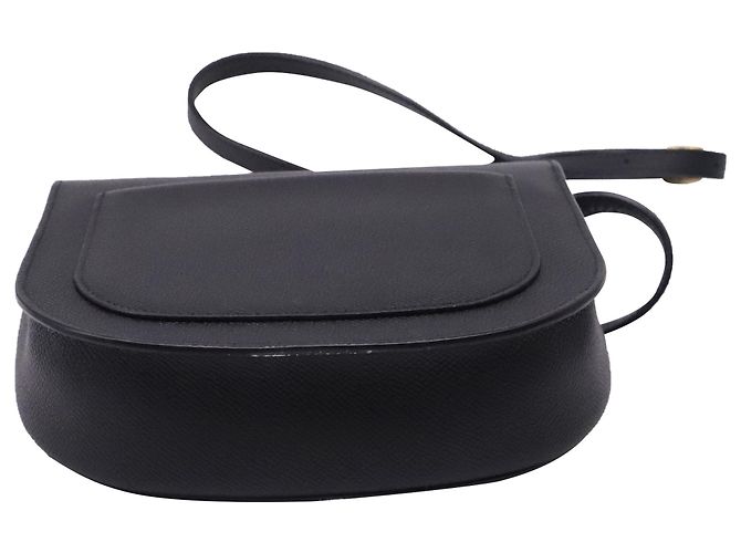 Céline Borsa a tracolla Celine Trotteur Small in pelle nera Stampa python - vista 5