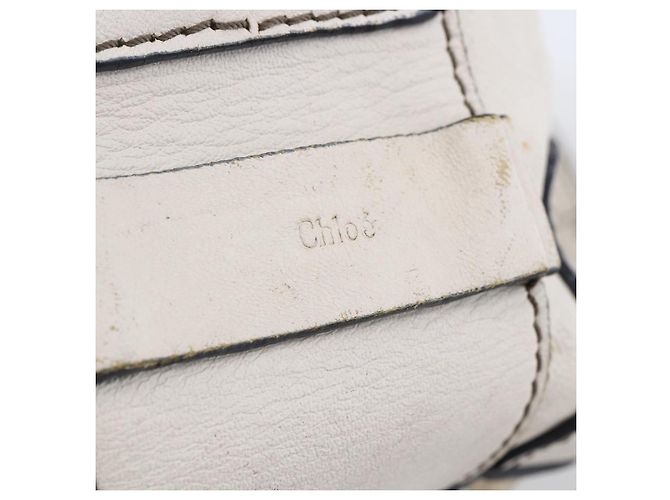 Chloé Chloe Handbag Leather White - view 6