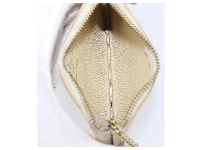 Louis Vuitton Pochette clés NM Damier Canvas Beige - Ansicht 5
